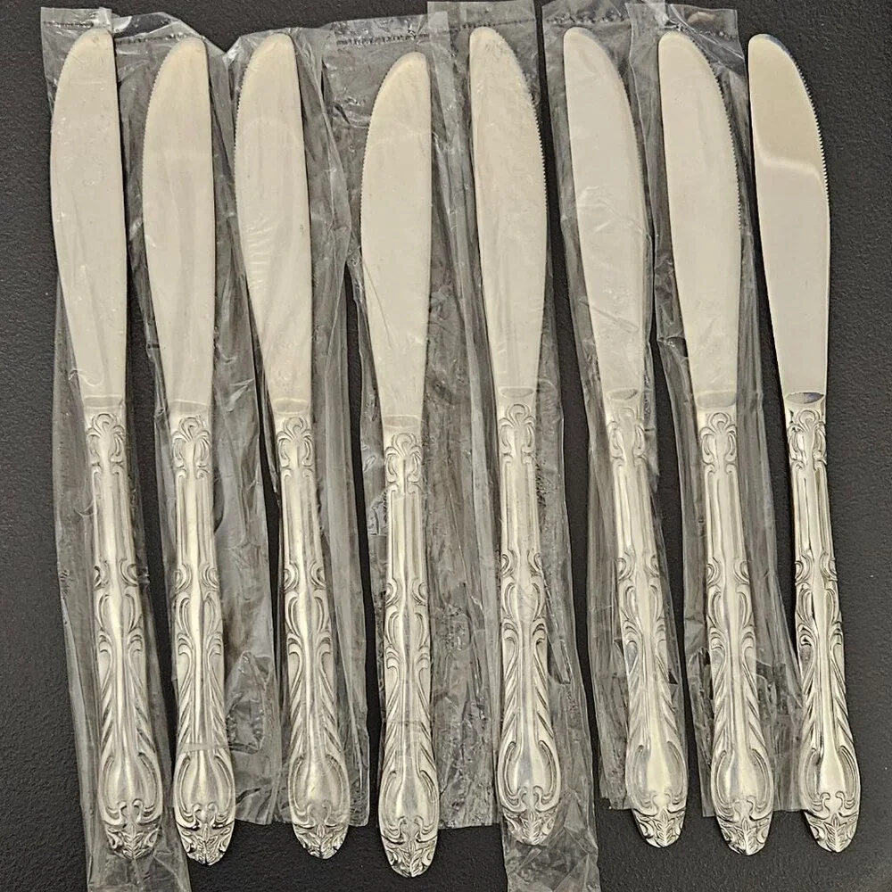 Vintage National Stainless Korea Flatware - 35 pcs. + 3 Serving Pcs.